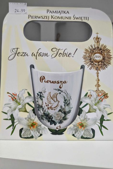 Kubek komunijny piękny prezent