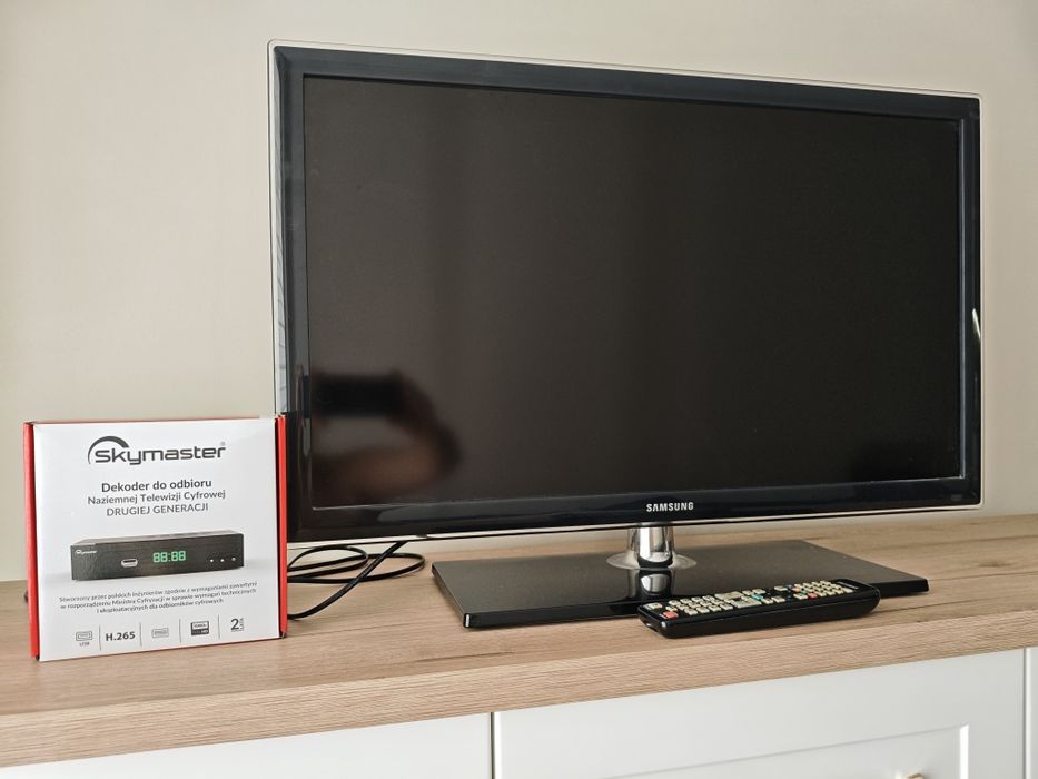 TV Samsung 32 cale, dekoder DVB-T, bdb stan. Polecam!