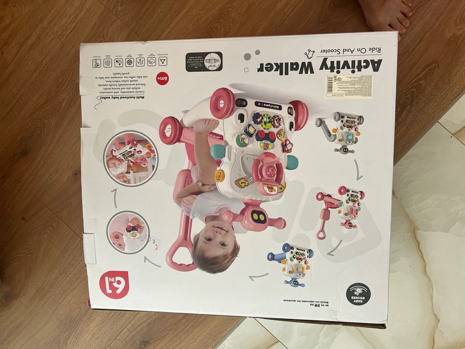 Ходунки, самокат, толокар, бізіборд, , каталка , столик 6 в 1