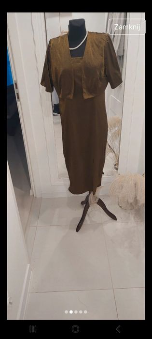 Polecam piękną sukienka na wesele idealna