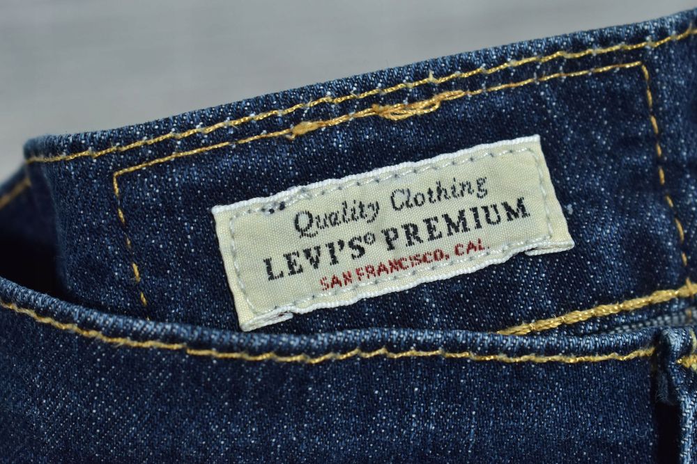 Levis Lot 511 Męskie Spodnie Jeansowe Jeansy W32 L34