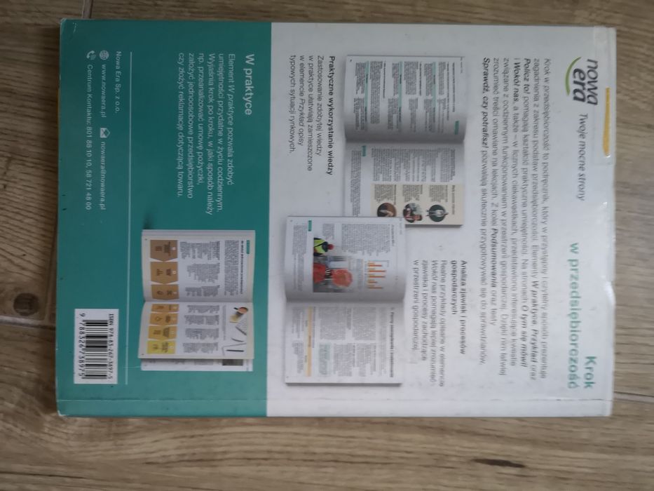 Podręcznik do podstaw przedsiębiorczości "Krok w przedsiębiorczość"