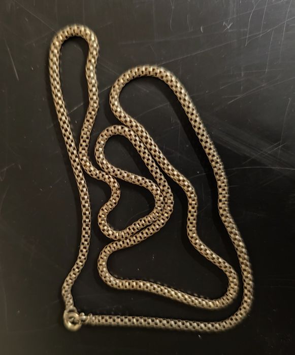 Damski srebrny łańcuszek Warmet. 9.60gram 60cm. Możliwa wysyłka. PRL