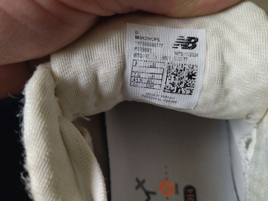 Бігові кросівки New Balance Fresh Foam X More v 5.