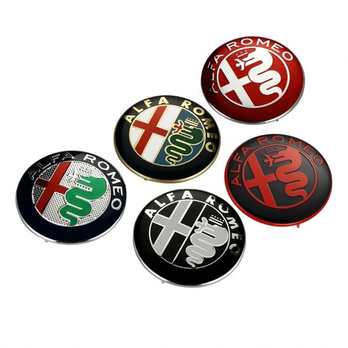 Arquivo Simbolo logo alfa romeo 74mm em aluminio Arquivo Simbolo logo alfa romeo 74mm em aluminio