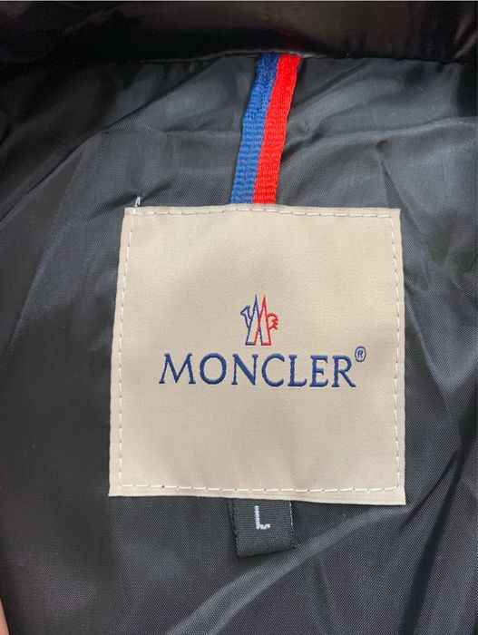 Куртка moncler чорна