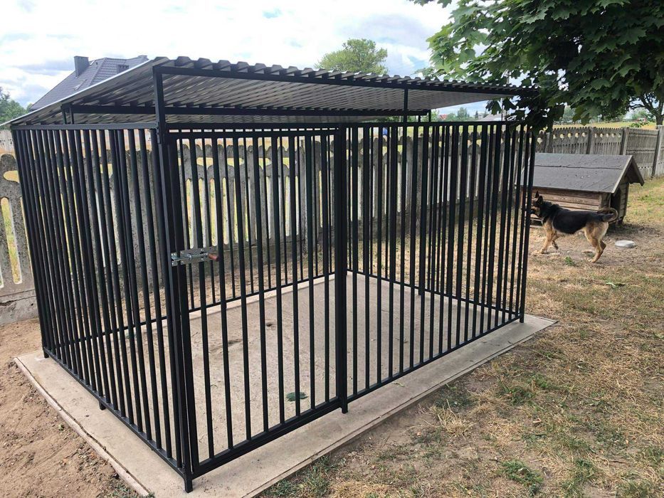 Mocny kojec dla psa . Klatka Boks solidny.