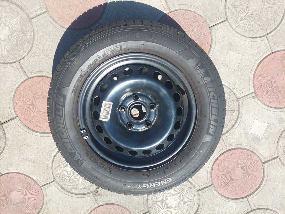 Колеса R15 195 65 5*112 шини літні Michelin EnergySaver 7 мм Німеччина