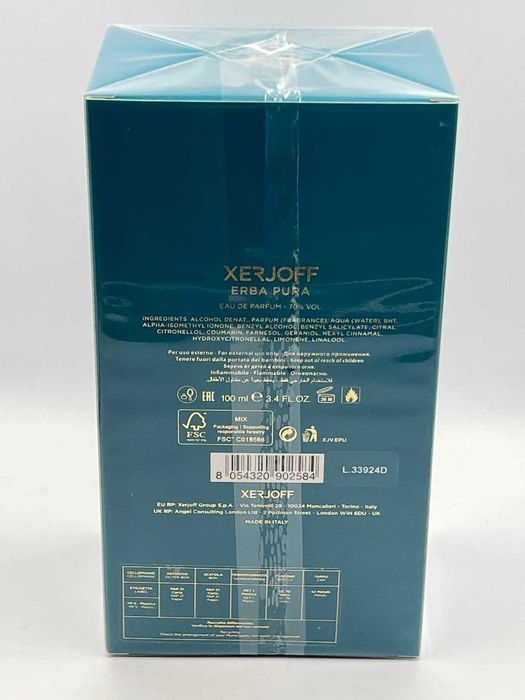 Xerjoff Erba Pura  edp 100 мл Оригинал
