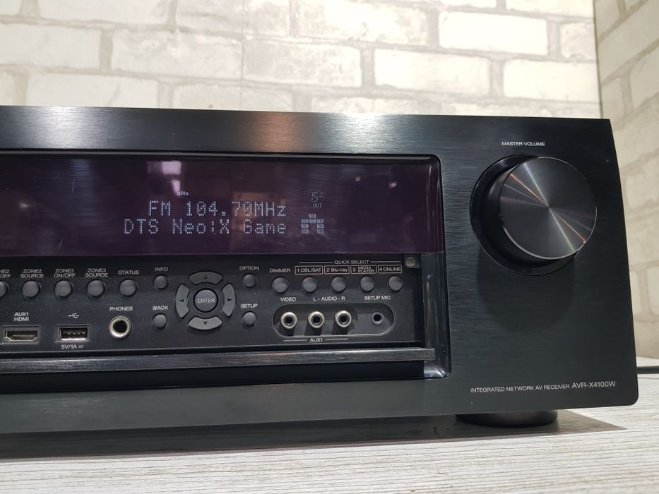 ТОР! 7.2 AV ресивер DENON AVR X4100, *7x165 Вт, HDMI, Wi-Fi, Bluetooth USB