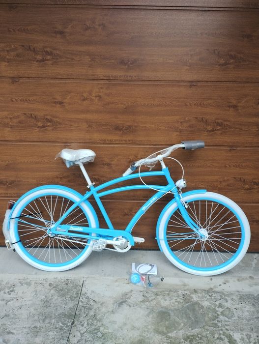 Nowy przepiękny aluminiowy rower Plumbike Hermes niebieski z gwarancją