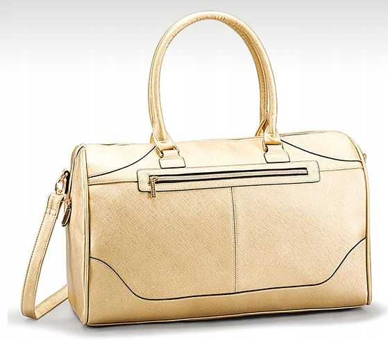 Luksusowa torba podróżna - złota