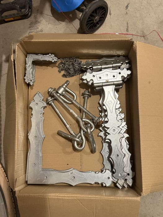 Okucia bramowe - zestaw