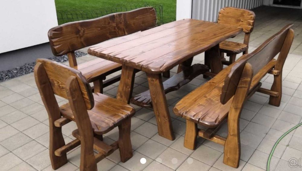 Meble ogrodowe, komplet ogrodowy