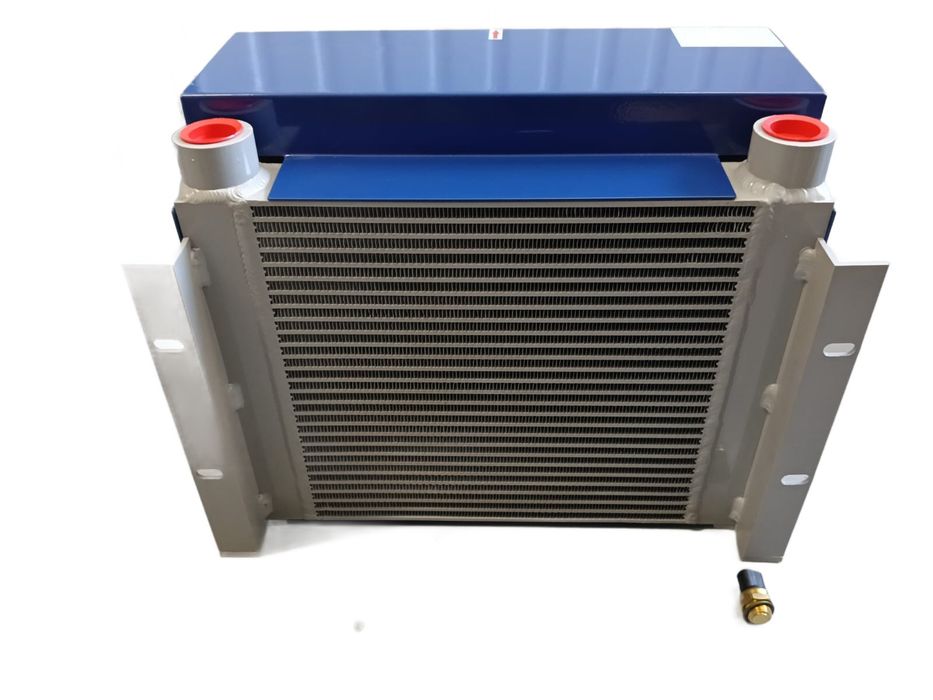 Chłodnica oleju hydraulicznego 200L/min 24V z termostatem cena brutto