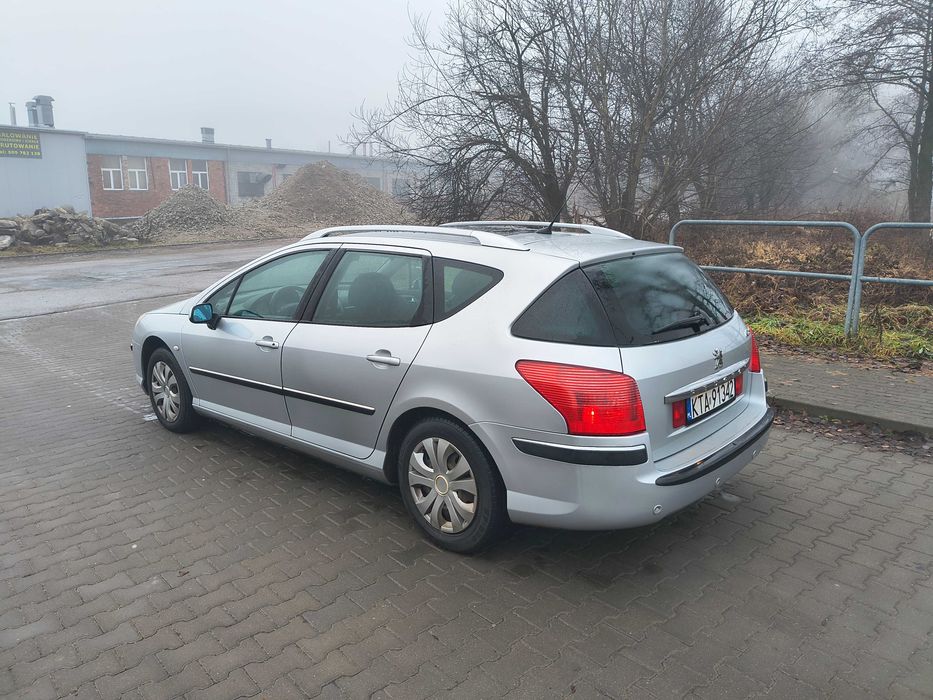 Peugeot 407 SW szklany dach