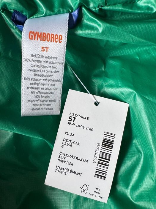 Зимова куртка дитяча Gymboree 4-6 років