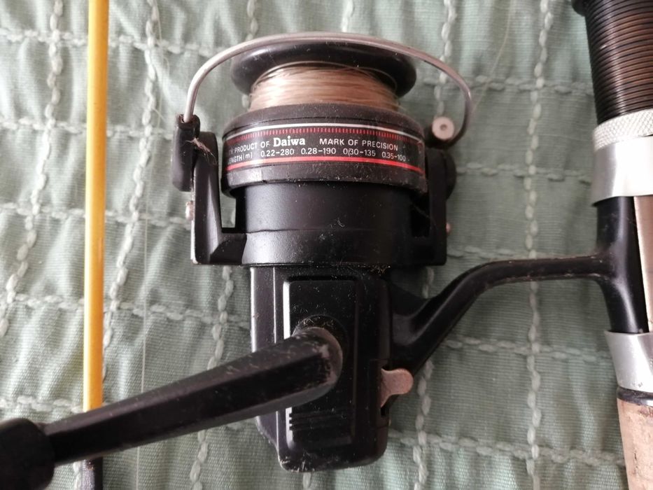 cana de pesca com carreto