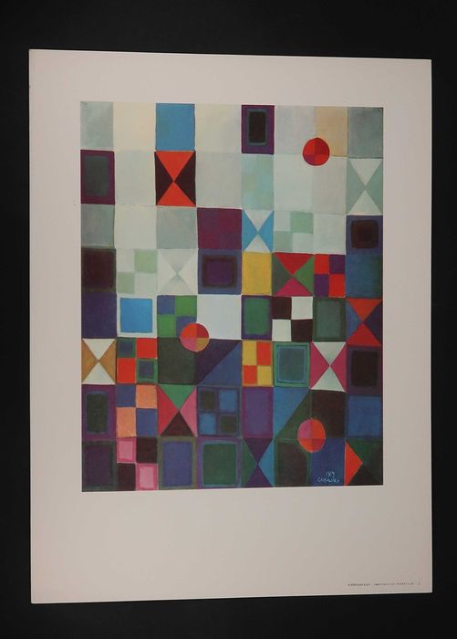 Manuel Cargaleiro - Litografias, cada