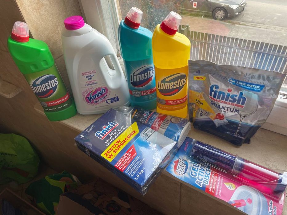 Vanish / Domestos / Finish Quantum + inne!