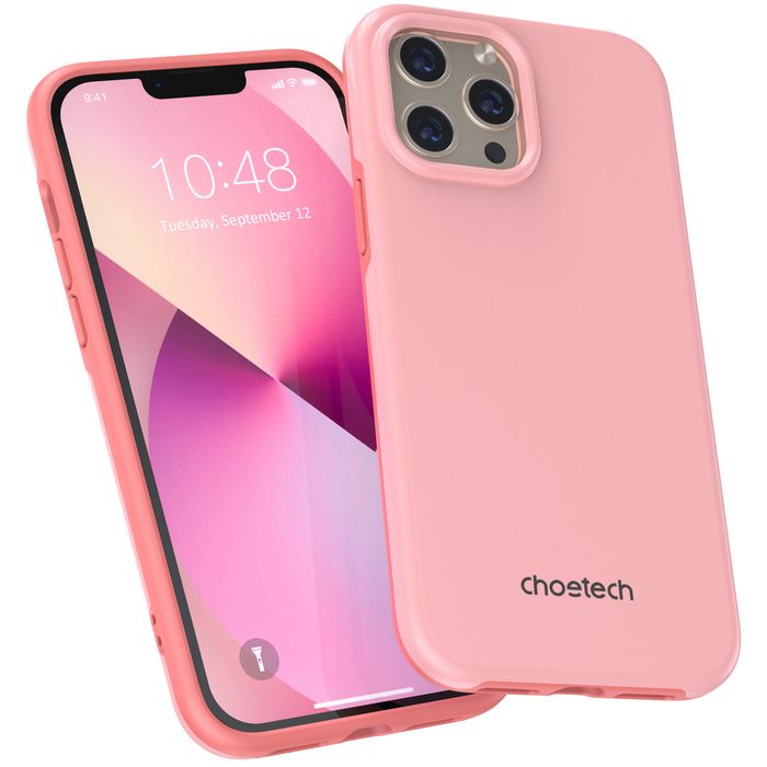 Etui do iphone 13 pro mfm anti-drop case różowy