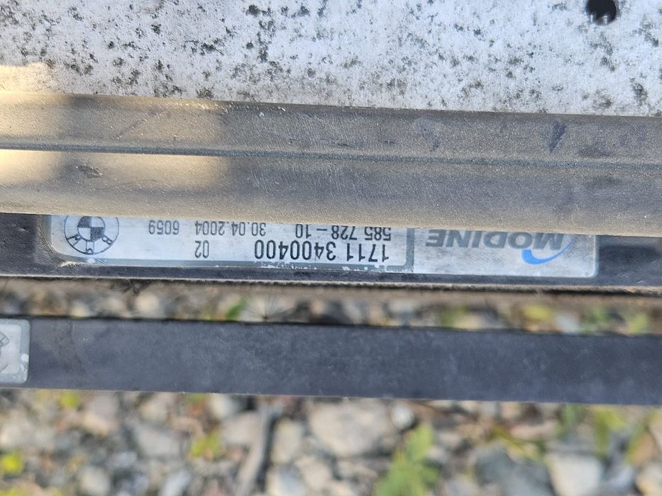 Chłodnice BMW X3 E 83 2.5 benzyna