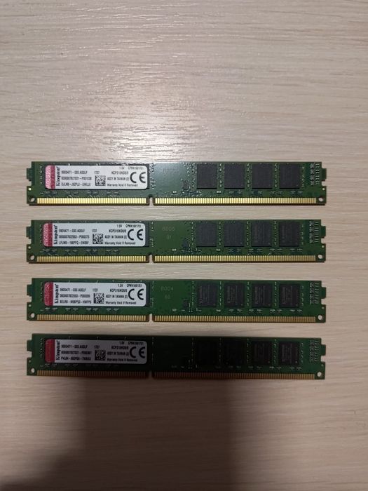 Продам оперативну пам'ять Kingston 8Gb DDR3, PC3-12800 1600Мгц
