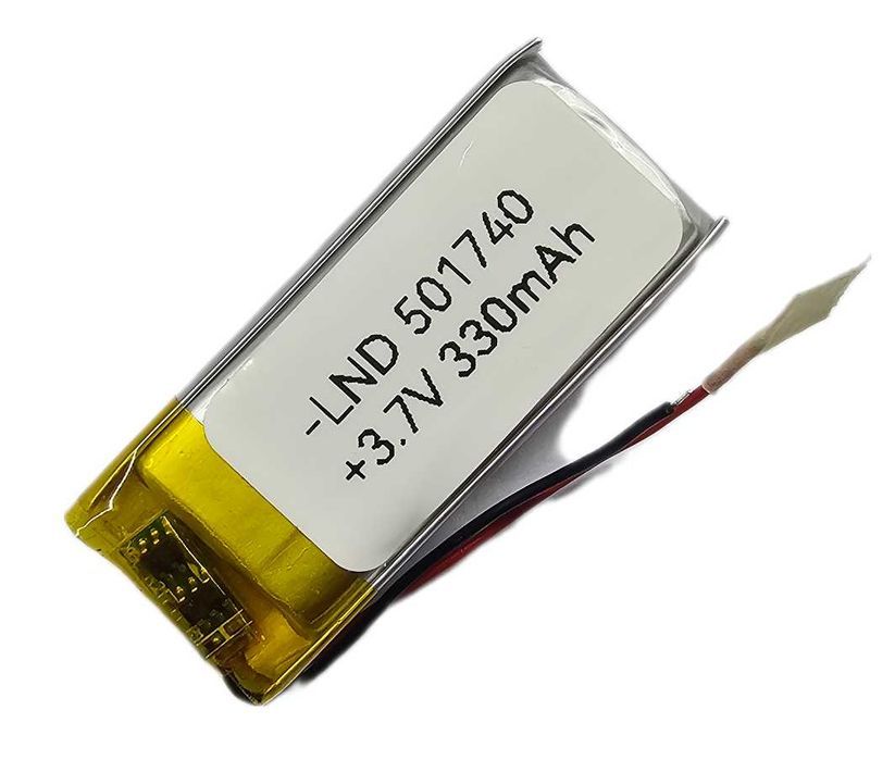 Ogniwo Baterii Bateria Akumulator 501740. 5,0x17x40 330mAh nr 2