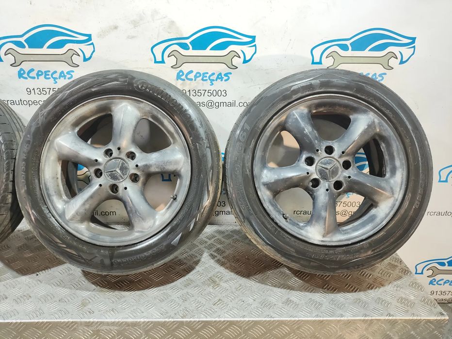 Conjunto Jantes 16 Originais Mercedes Benz SLK R170 7J 8J ET37 ET30