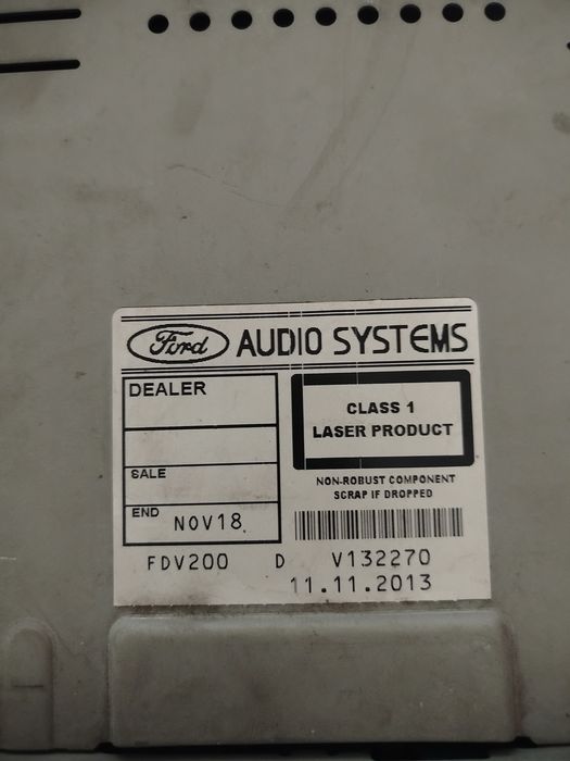 6000 CD, ford audio system.
