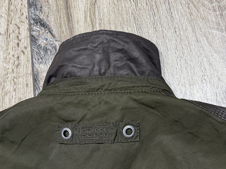 Męska elegancka kurtka wiosenna CAMEL ACTIVE Wełna Ocieplana roz 48