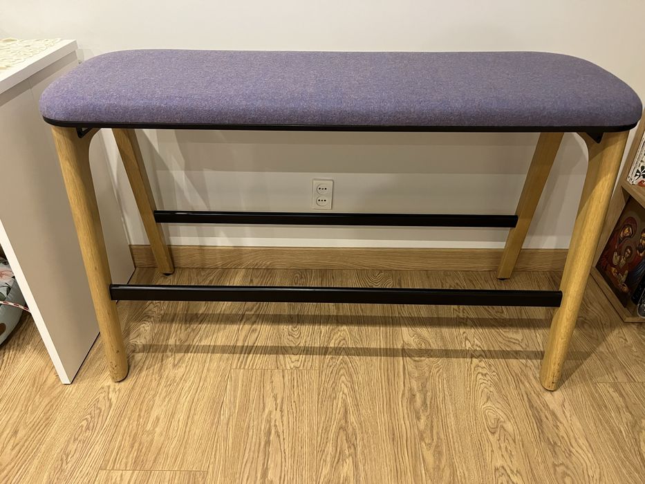 Ławka wysoka , mocna (120x40, wys. 75)