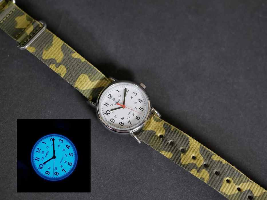 Жіночий годинник Timex Tw2V61500 Weekender камуфляж 31mm