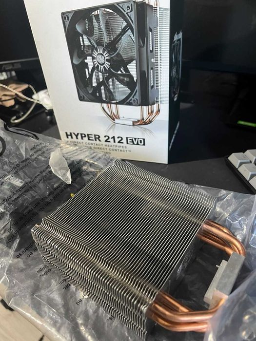 Kit Intel Core i5-11400F + Motherboard Asus Prime H510M-K+CoolerMaster Hyper 212 (Bom Estado)