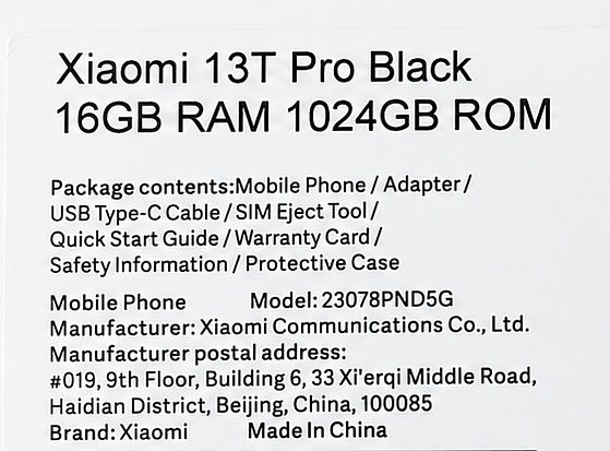 Xiaomi 13T Pro — 16GB RAM / 1TB — Topo de Gama | Estado Impecável