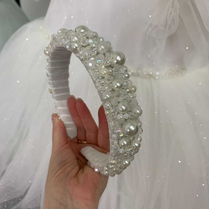 Elegancka sukienka dla dziewczynki, sukienka do chrztu 104-110 cm