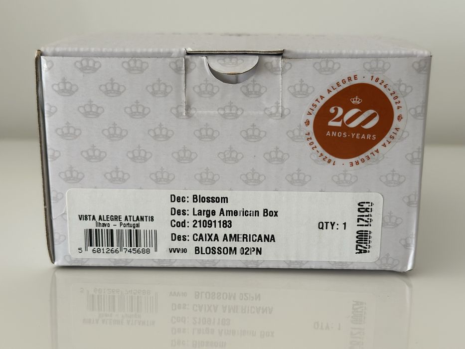 Caixa americana grande Blossom (Vista Alegre)