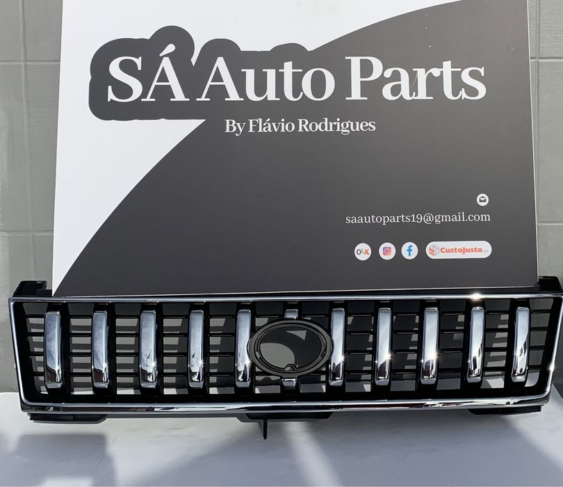 GRELHAS CROMADAS OU PRETAS TOYOTA LAND CRUISER 90/95