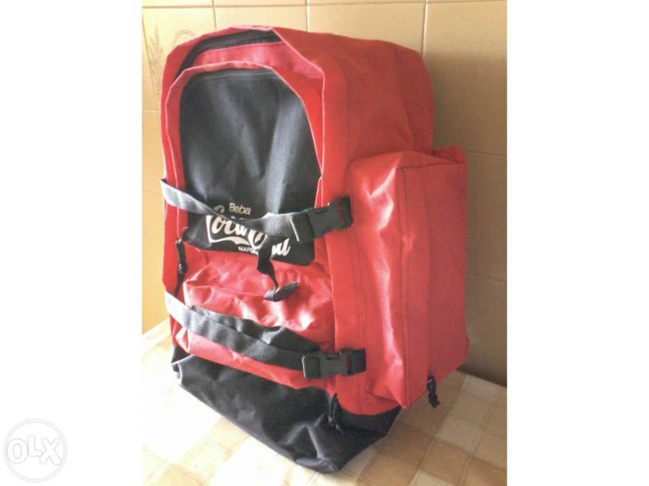 Mochila de campismo da Coca-cola