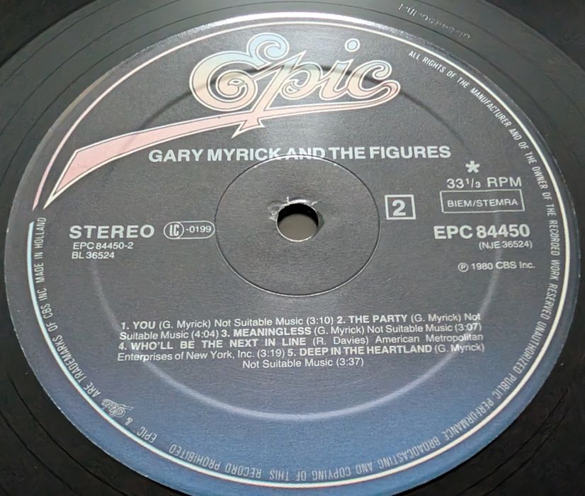 Gary Myrick & the Figures LP