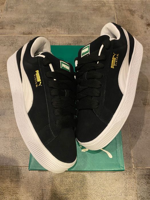 NOWE W PUDEŁKU Puma Suede XL 43 r 28 cm buty czarne adidasy sportowe