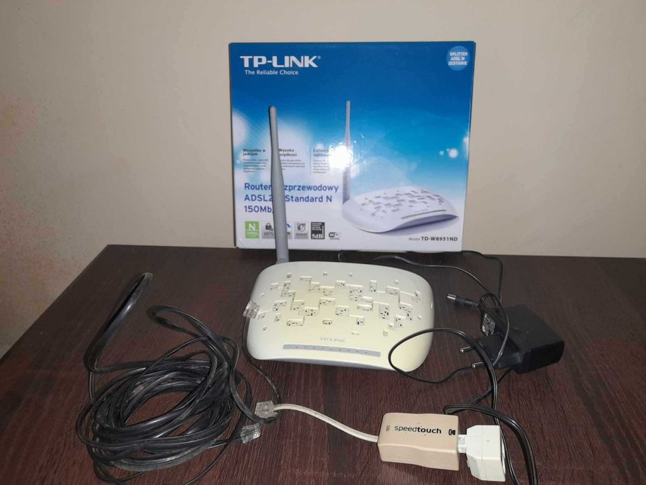 router  bezprzewodowy  TP-link  , TD-W8951ND