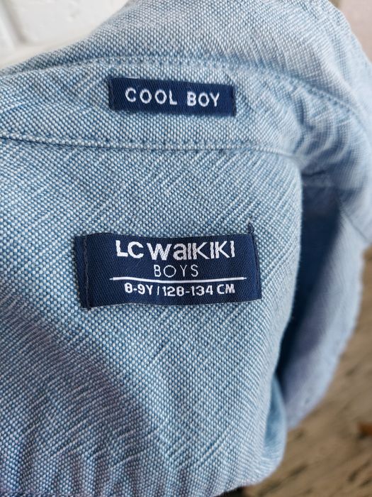 Рубашка LC Waikiki, джинсовая рубашка LC Waikiki