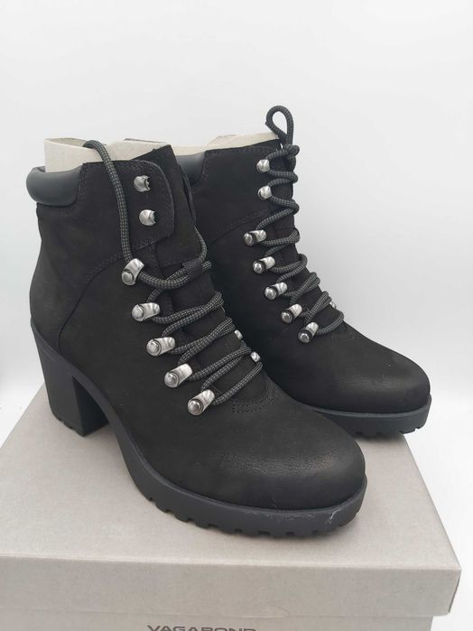 NOWE buty skórzane zamsz VAGABOND botki trapery grace e065 rozmiar38