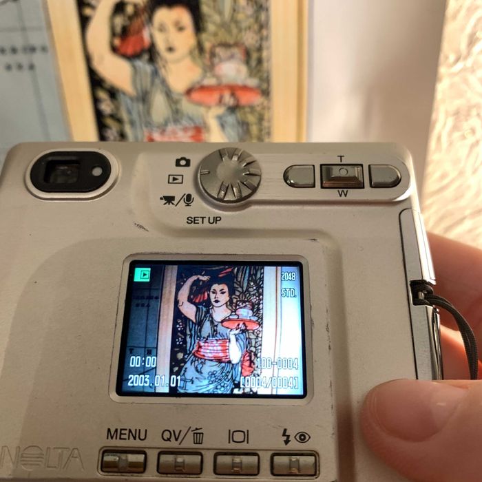 Цифровий фотоапарат Konika Minolta Dimage Xt (карта 512Мб, зарядний )