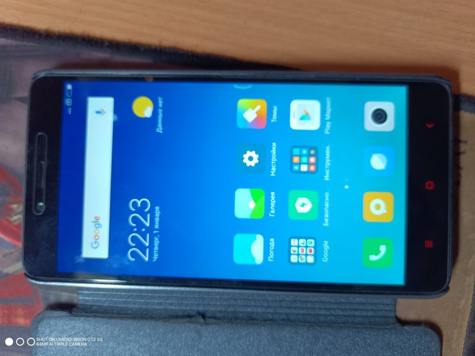 Телефон редми нот 2 в отличном состоянии