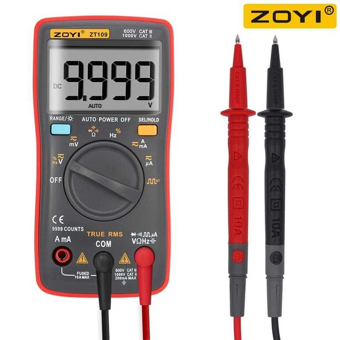 Мультиметр ZOYI ZT102 ZT102A ZT109 ZT-А6 ZT-M2H ZT203 RM113D тестер
