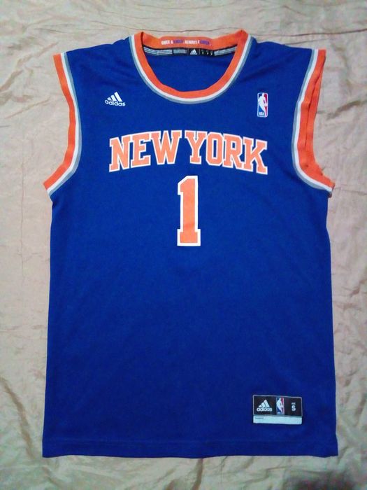 Бренд Adidas баскетбольная джерси майка New York Stoudemire оригинал