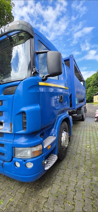 Scania r380 2007 rama bdf tank kontener cysterna
