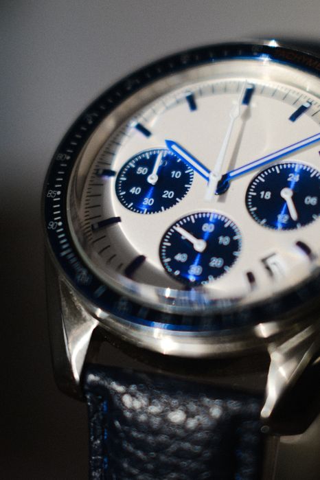 Omega Speedmaster Seiko VK63 Mod годинник мехакварцевий хронограф